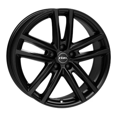 Abbildung von RIAL 5 loch 17Zoll 120mm Alufelge X10 Matt Schwarz 70740W34 Felge