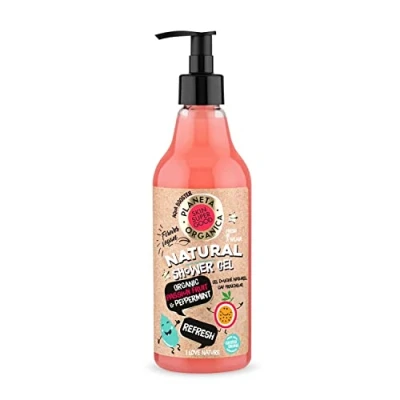 Abbildung von Planeta Organica SKIN SUPER GOOD Natural Duschgel&quot;Refresh&quot;, 500 ml