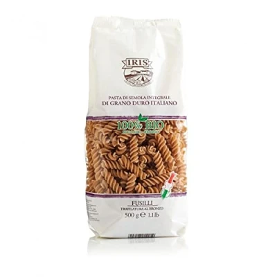 Abbildung von Bio Fusilli Nudeln aus Hartweizenvollkorn, 500 g, Iris