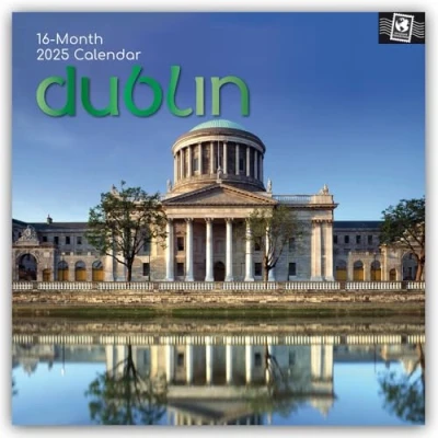Abbildung von Dublin 2025 16 Monatskalender: Original The Gifted Stationery Co. Ltd [Mehrsprachig] [Kalender] (Wall Kalender)