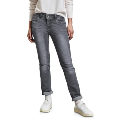 Abbildung von Street One IM Casual FIT Jeans Slim Fit, Damen, Größe: 31x30, Grau