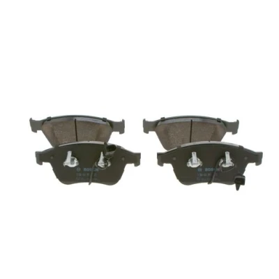 Abbildung von BOSCH 0 986 424 397 Bremsbelagsatz Low Metallic mit integriertem Verschleißsensor BENTLEY: Flying Spur, Continental GT, Spur