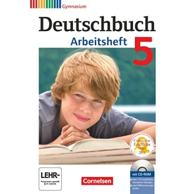Abbildung von Deutschbuch Gymnasium Allgemeine Ausgabe 5. Schuljahr: Arbeitsheft mit Lösungen und Übungs CD ROM