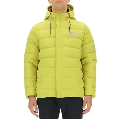 Abbildung von JEEP O102968 I016 XP WATTIERTE TECHNISCHE HERRENJACKE MIT KAPUZE Reißverschlusstaschen JX23A Cress Green M