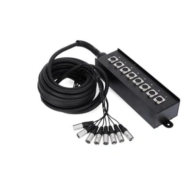 Abbildung von Adam Hall Cables K 8C 10 Multicore Stagebox 8 x send m