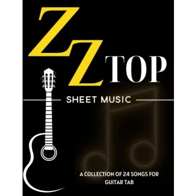 Abbildung von ZZ Top Sheet Music: A Collection of 24 Songs for Guitar Tab