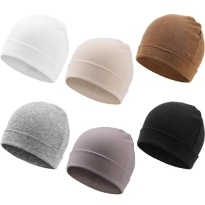 Abbildung von DRESHOW Neugeborenes Baby Mütze Hut Beanie Bekleidung Unisex Infant Kindergarten Jungen Mädchen 0 6 Monate