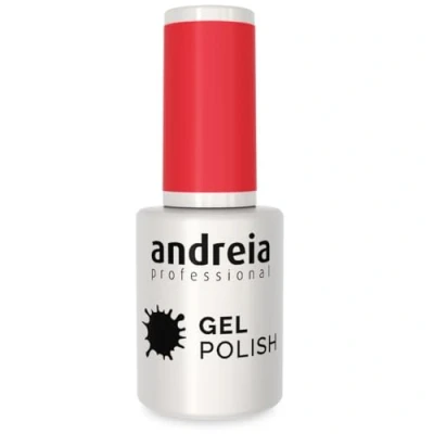 Abbildung von Andreia Professional Semi Permanenter Nagelgel Lack für UV/LED Lampe Intensiver Glanz und 4 Wochen haltbare French Manicure Lackierung Farbe 208 Rot Schattierungen von Pink 10.5 ml