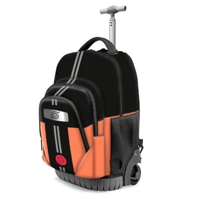 Abbildung von Karactermania Rucksack Naruto Trolley Schulranzen Tagesrucksack, Praktische Räder