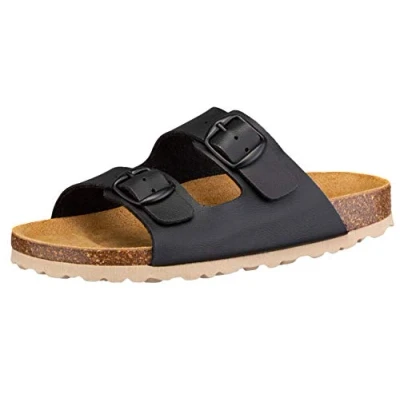 Abbildung von LICO Pantolette flach für Kinder, Größe: 42, Schwarz Schuhe