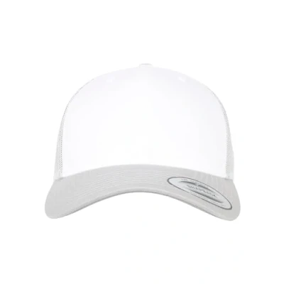 Abbildung von Flexfit Retro Trucker Cap, Größe: One Size, Silver/white