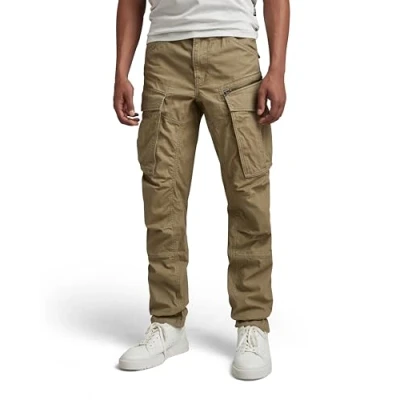 Abbildung von G STAR RAW Herren Rovic Zip 3D Regular Tapered Hose, Grün (smoke olive D02190 D387 B212), 27W / 32L