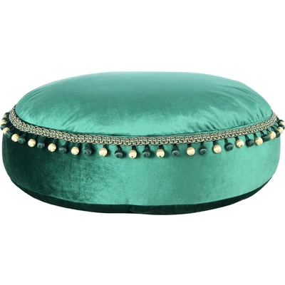 Abbildung von Kayoom Sitzhocker &quot;Pouf Taj Mahal 425&quot;, (1 St.), samtweich, farbig, modern, orientalisches Design