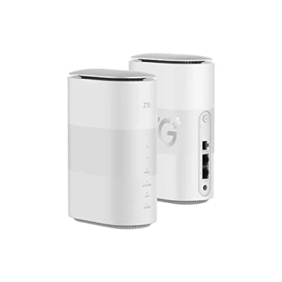 Abbildung von ZTE 5G CPE MC801A, Unlocked WiFi Home Router, schnelles Wi Fi 6, bis zu 3,8 Gbit/s, High End Design mit geringem Stromverbrauch, EU Stecker