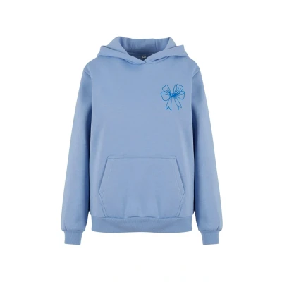 Abbildung von Mister Tee Fluffy Kapuzenpullover, Damen, Größe: XS, Powderblue