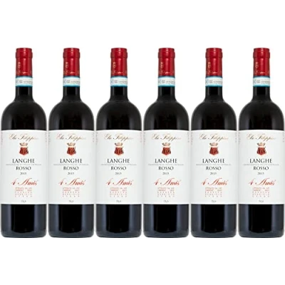 Abbildung von 6x Langhe Rosso 4 Amis 2016 Weingut Elio Filippino, Piemonte Rotwein