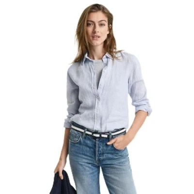 Abbildung von GANT Hemdbluse, Damen, Größe: 36, Light blue