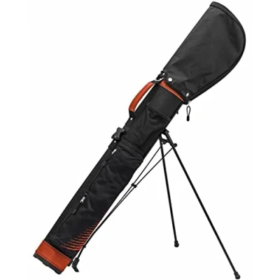 Abbildung von Longridge Ultra Light 5&#039; Golf Stand Bag, Schwarz/Rot