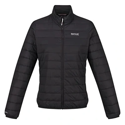 Abbildung von Regatta Hardshelljacke Hillpack Damen Jacke Hybrid Steppjacke, schwarz
