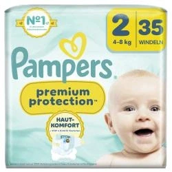 Abbildung von Pampers Premium Protection Windeln Gr.2, Single Pack, 4 8kg (35 piece)