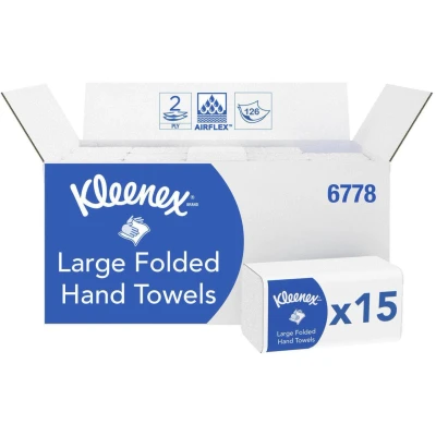 Abbildung von Kleenex® Papierhandtücher Large 2 lagig