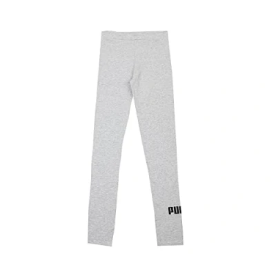 Abbildung von PUMA ESS Logo Leggings G für Mädchen, Hellgrau, 164 (13 14 Jahre )