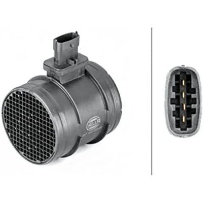 Abbildung von HELLA 8ET 358 095 201 Luftmassenmesser ohne Dichtung FIAT: Ducato III Bus, Kastenwagen, Pritsche / Fahrgestell