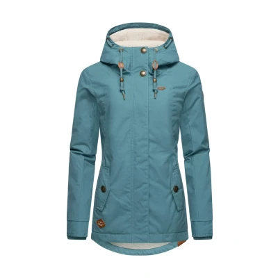 Abbildung von Ragwear Monade Parka, Damen, Größe: Small, Ocean green