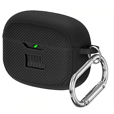 Abbildung von GIOPUEY Hülle für JBL Vibe Beam, Silikon Stoßfeste Schutzhülle, Ultradünn Case Cover, Kein Geruch, Schwarz