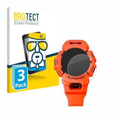 Abbildung von BROTECT Schutzglas für Casio G Shock GBA 900 (3 Stück) Schutzfolie Panzer Folie Glas [Extrem Kratzfest 9H, Anti Fingerprint, Ultra Transparent]