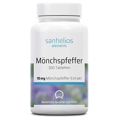 Abbildung von Sanhelios Mönchspfeffer 10 mg Tabletten