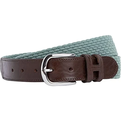 Abbildung von Hackett London Parachute BELT Gürtel, Herren, Größe: Small, Jade