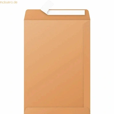 Abbildung von Clairefontaine 7061C Packung mit 200 Umschläge Pollen, C4, 229 x 324mm, haftklebend, 1 Pack, Clementine