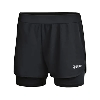 Abbildung von JAKO kurze Sporthose, Damen, Größe: 38, Schwarz