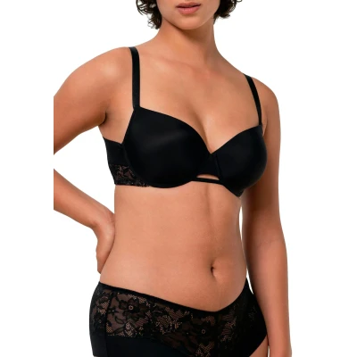 Abbildung von Triumph Vivid Spotlight Tshirt BH, Damen, Größe: 70D, Black
