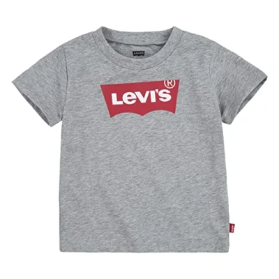 Abbildung von Levi&#039;s Batwing TEE Unisex Tshirt print für Kinder, Größe: 68, Grey heather
