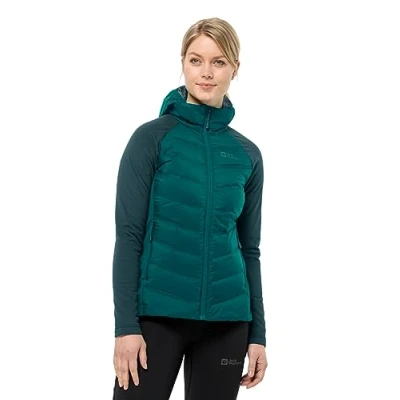 Abbildung von Jack Wolfskin Daunenjacke &quot;TASMAN DOWN HYBRID W&quot;, mit Kapuze