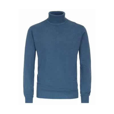 Abbildung von Redmond Rollkragen Strickpullover blau, Herren, Größe: XXL, Blau