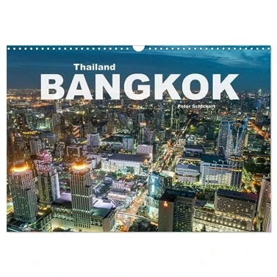 Abbildung von Bangkok Thailand (Wandkalender 2025 DIN A3 quer), CALVENDO Monatskalender