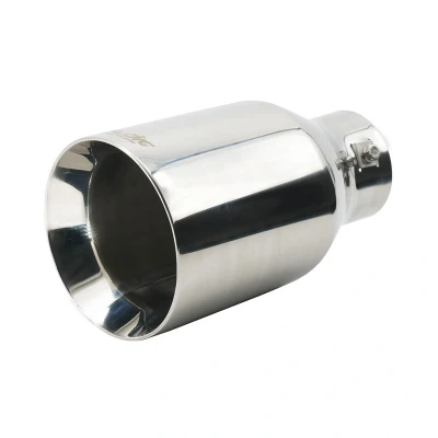 Abbildung von Simoni Racing TRX/105 Auspuffblende 115mm rund, gerade Edelstahl 200mm