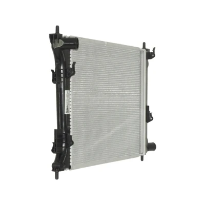 Abbildung von VALEO 701620 Kühler, Motorkühlung Aluminium 495 380 19 Kühlrippen gelötet KIA: RIO 3, HYUNDAI: i20 I Schrägheck, Veloster