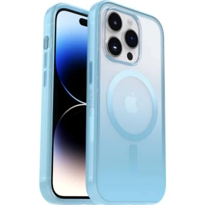 Abbildung von OtterBox Clear Case Serie mit MagSafe für iPhone 14 Pro, stoßfest, sturzsicher, Ultra dünn, schützende dünne Hülle, 2X getestet nach Militärstandard, Regalia