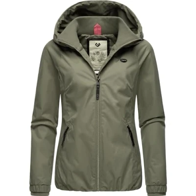 Abbildung von Ragwear Dizzie Outdoorjacke, Damen, Größe: 5XL, Olive