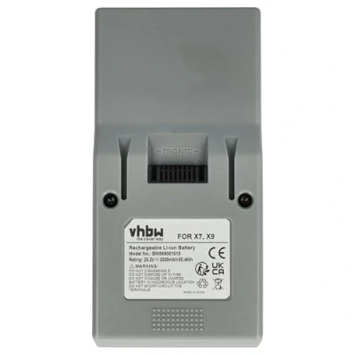 Abbildung von vhbw Akku kompatibel mit Genius Invictus X9, X7 Staubsauger (2000 mAh, 25,2 V, Li Ion)