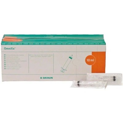 Abbildung von Omnifix Luer Lock 10ml 100 Einmalspritzen