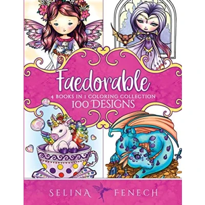 Abbildung von Faedorables Coloring Collection: 100 Designs (Fantasy by Selina, Band 24)