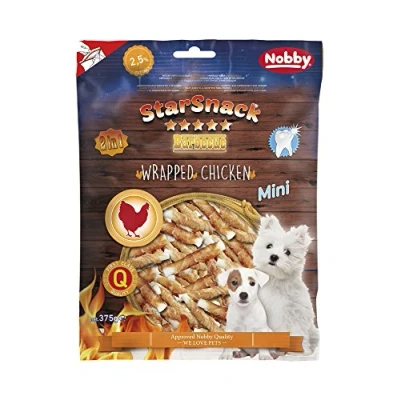 Abbildung von Nobby STARSNACK Barbecue MINI Wrapped Chicken 375 g