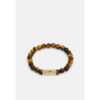 Abbildung von Tommy Hilfiger Beads Armband goldcoloured/yellow/black, Herren, Größe: One Size, Gold coloured/yellow/black