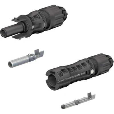 Abbildung von Stäubli MC4 EVO 2 Stecker Buchse + 4 6 mm² Typ PV KBT4 /6IIund KST4 /6II Kontaktsystem MULTILAM (1)