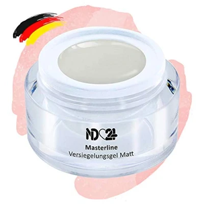 Abbildung von Masterline Finish Gel Versiegelung Seidenmatt Uv/Led Studio Qualität Made In Germany 5ml